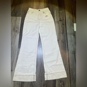 DISSH Cream Flare Jeans